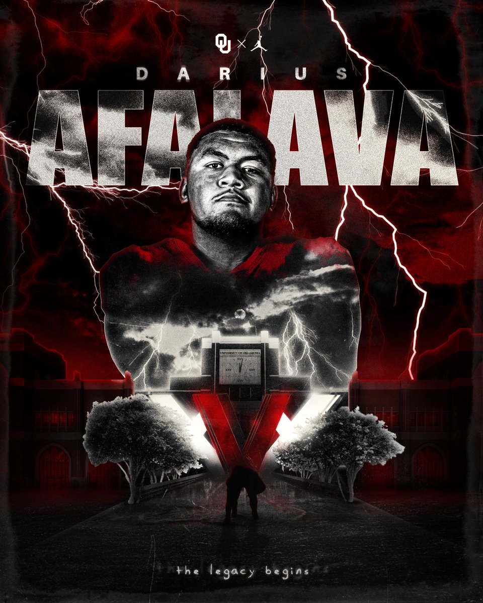 Your legacy begins now, Darius Afalava 🧬 | #XXV