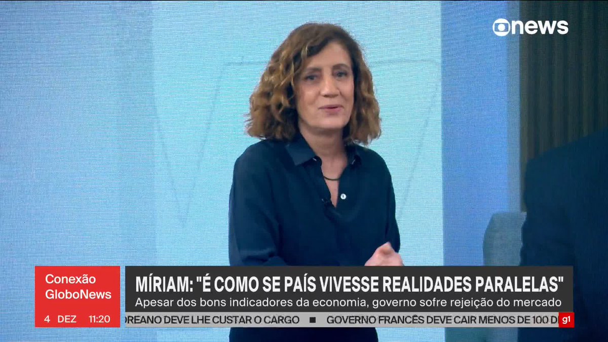 "É como se o país estivesse vivendo duas realidades paralelas. O índice de pobreza está diminuindo, tem mais emprego, tem mais renda. Porém, há um mau-humor horroroso no mercado financeiro”, diz Míriam Leitão sobre redução da pobreza no Brasil. ➡ Assista ao #ConexãoGloboNews: #GloboNews