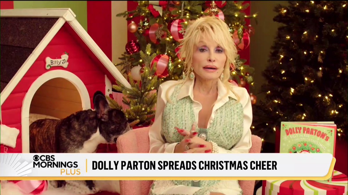 .Dolly Parton’s new children’s book, “Billy The Kid Comes Home for Christmas,” is inspired by her early touring years and her real-life “God-dog” Billy. Parton shares why she believes the book is the perfect holiday story “for the kids and the doggies."