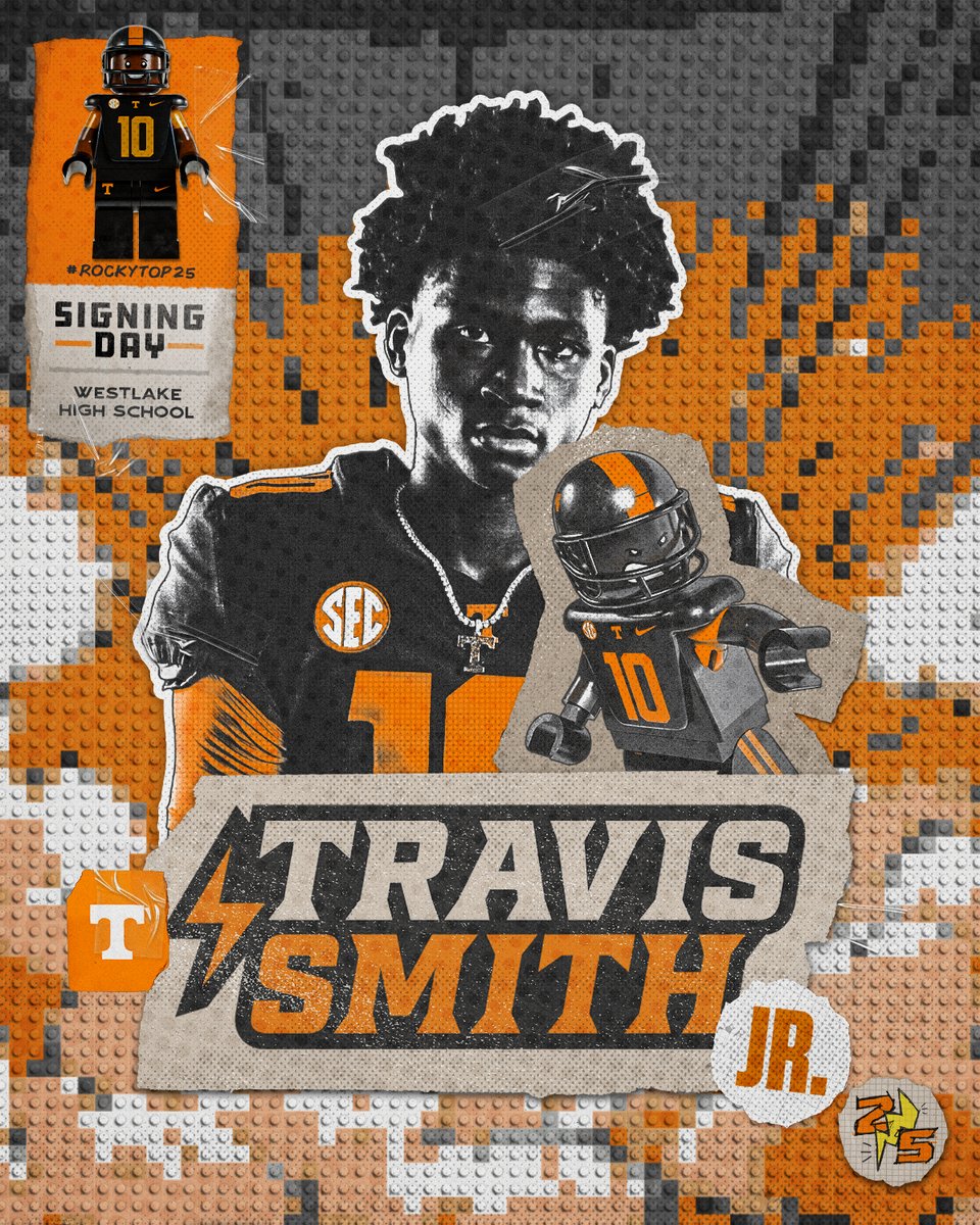 Home sweet home! Into the checkerboards 🔜 Travis Smith Jr. | #RockyTop25 🍊