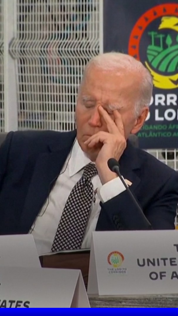 💤 Joe Biden s'endort en plein sommet en Angola