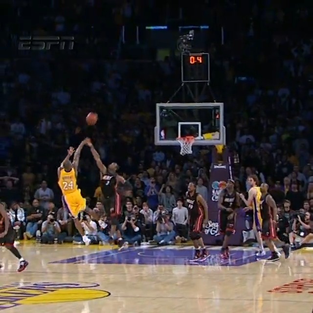 Off one leg at the buzzer, Kobe came through CLUTCH 🔥 On this day in 2009, Kobe Bryant called game vs. the Heat. This year, the Lakers head to Miami on the anniversary of this legendary shot. Watch tonight at 7:30pm/et on NBA TV!