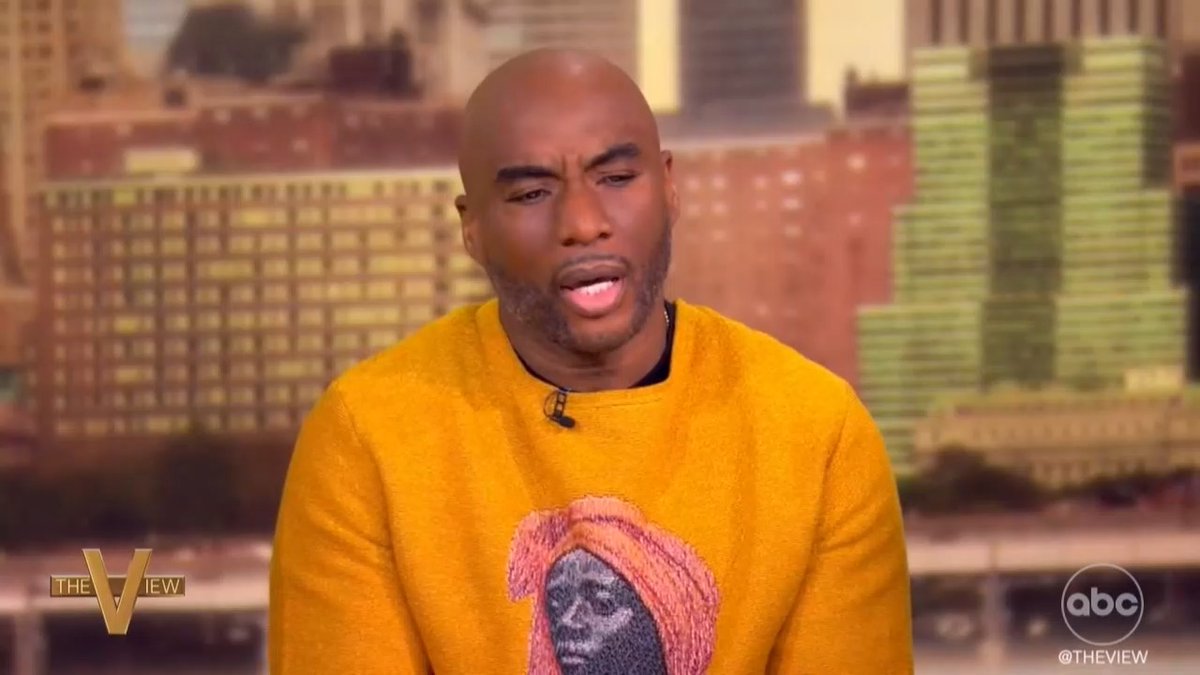 Charlamagne blows any way the wind goes. He is a true chameleon. He is as Pro Kamala as it gets, then pretends to be more supportive of Trump when she loses, now he’s on The View talking about how you have to fight dirty with Republicans. Charlatan tha God