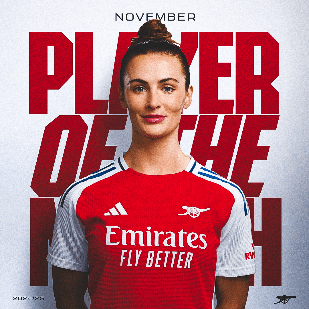 🥁 Introducing our Player of the Month for November... 🥇 Emily Fox 👏