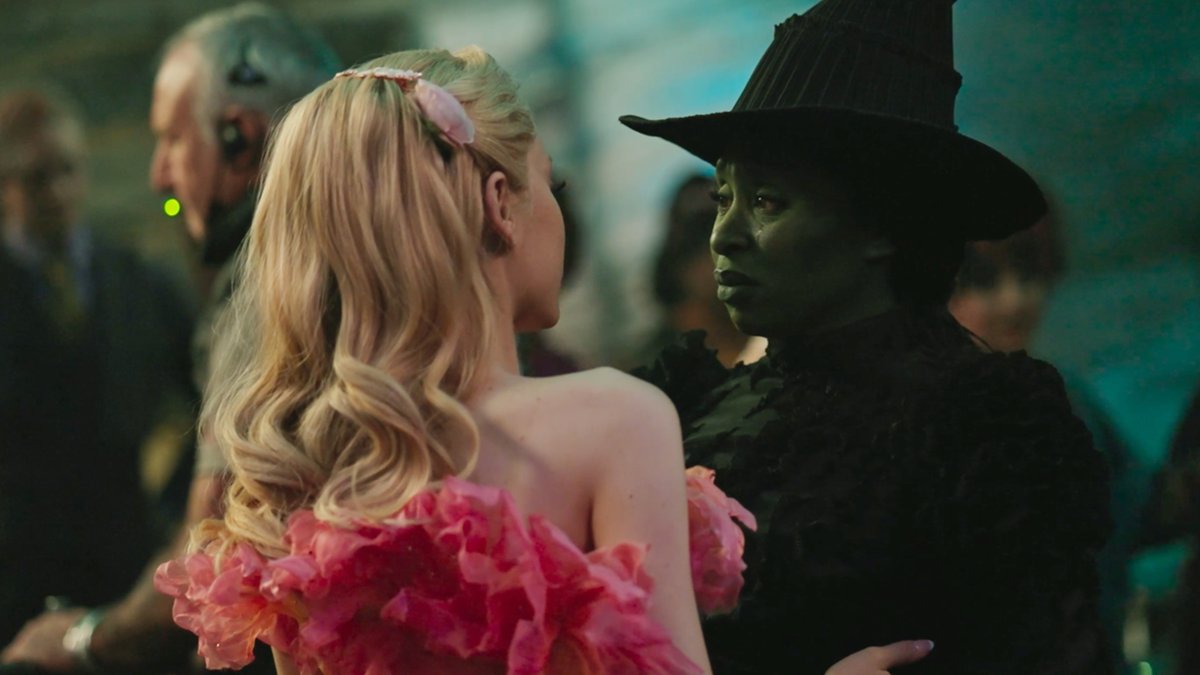 Cynthia Erivo’s teardrop during the Ozdust Ballroom scene in ‘WICKED’ was improvised.