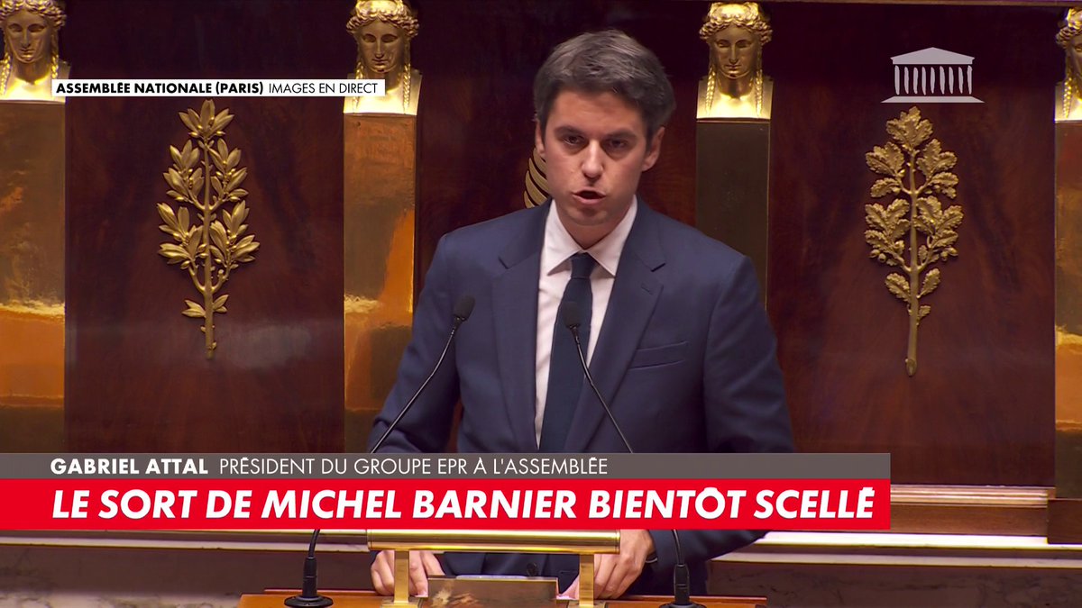 Gabriel Attal : «Les Français doivent être et rester notre seule obsession. [...] Nous en sommes au point où les Français n'écoutent plus les politiques. [...] Ce que demandent les Français, c'est moins de bruit et plus d'action.» #Punchline