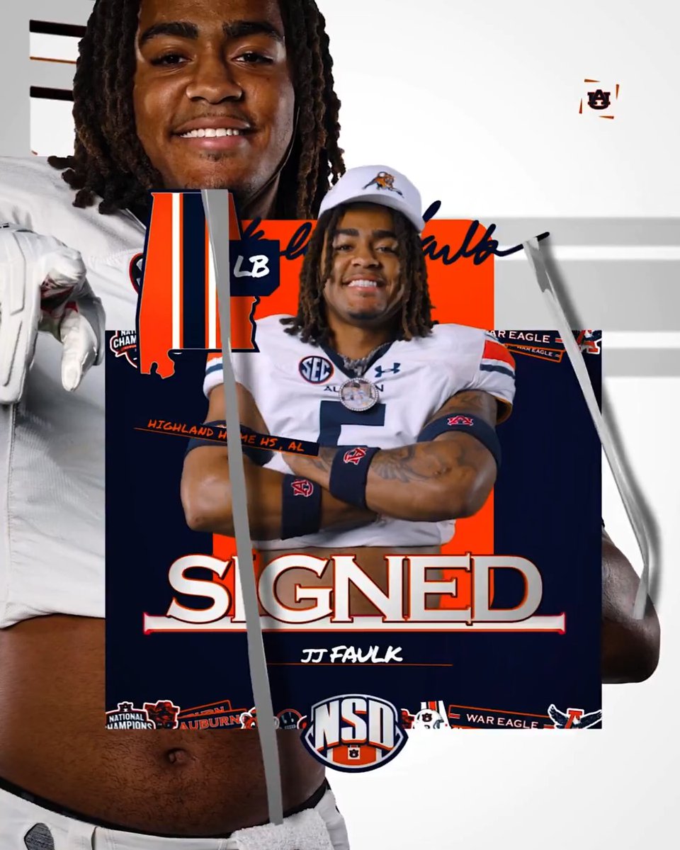 Big time defender ready to join the family! 𝐒𝐈𝐆𝐍𝐄𝐃 🖊️ 𝑱𝒂𝒌𝒂𝒍𝒆𝒃“𝑺𝒕𝒂𝒓𝒃𝒖𝒓𝒔𝒕”𝑭𝒂𝒖𝒍𝒌✞ 🏠 Highland Home, Alabama 💥 Linebacker 🔗