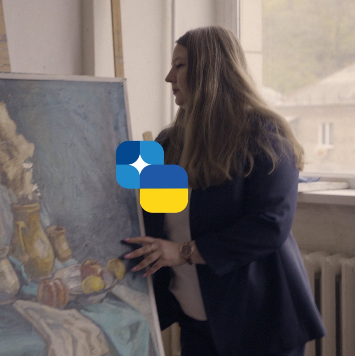 After a missile strike, Ukrainian professor Olena Osadcha and her team found strength in unity, continuing to teach and inspire through art, faith, and an unwavering belief in victory #StandWithUkraine 🇺🇦