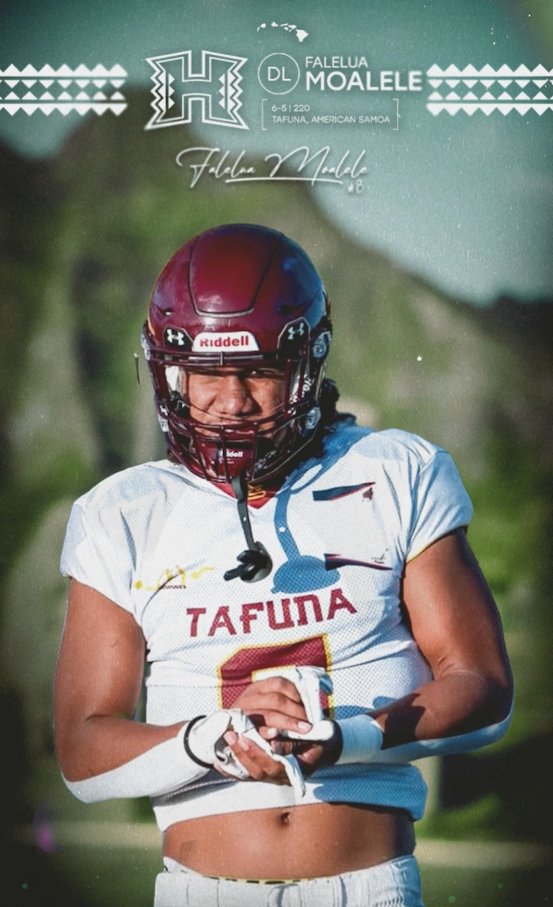 Keeping the Samoa pipeline going strong 💪 Welcome to the #BRADDAHHOOD, Falelua Moalele! #2DaI5land x #GoBows