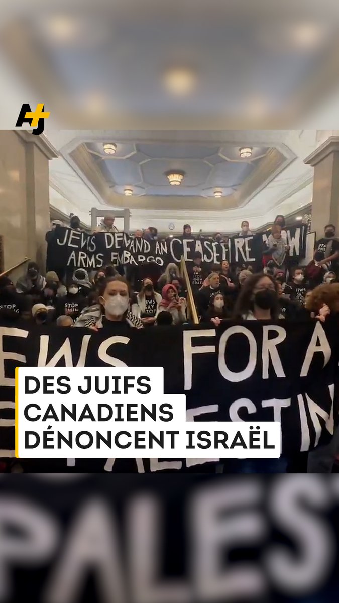 “Pas en mon nom” : des Canadiens juifs ont occupé le Parlement d’Ottawa pour dénoncer les ventes d’armes à Israël :