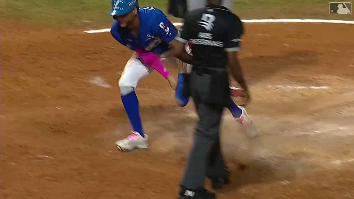 Así completaron los Tigres del Licey la remontada tras borrar una desventaja de 7-1 el martes por la noche. 🐅