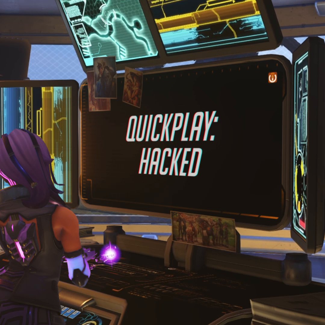 Quick Play Hacked: Kingmaker is here with a bonus to the solo role in 2-2-1 👾 🛡️ Solo Tank - Apply Tank Passive 💥 Solo Damage - Extra Ammo or Damage ❤️‍🩹 Solo Support - More Heals or Survivability Join the action in-game now through Dec 9 👑 📝