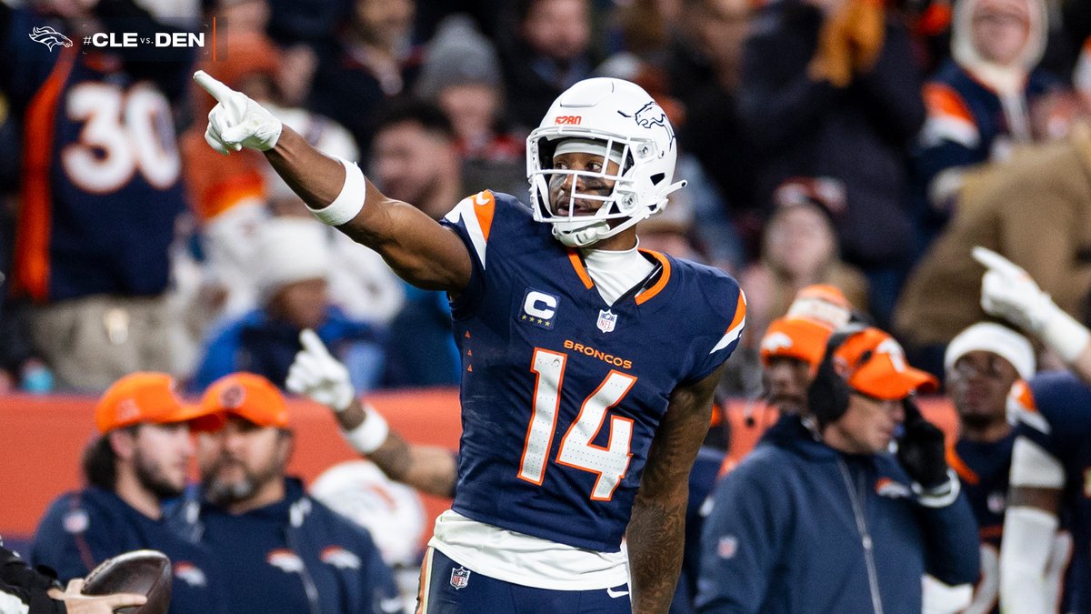 Third 100-yard+ game this season. 👏 Courtland Sutton's Top Plays from #CLEvsDEN ⬇️ #ProBowlVote »