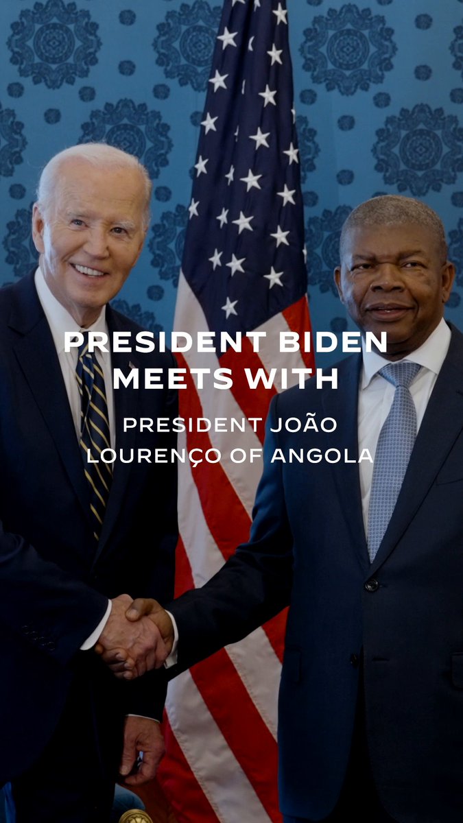 I mean it from the bottom of my heart: The future of the world is in Africa. The United States is proud to be Angola's partner in writing that future.