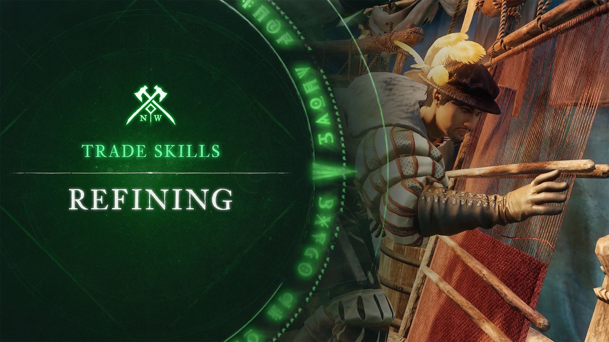 Refine, craft, and enhance your skills!