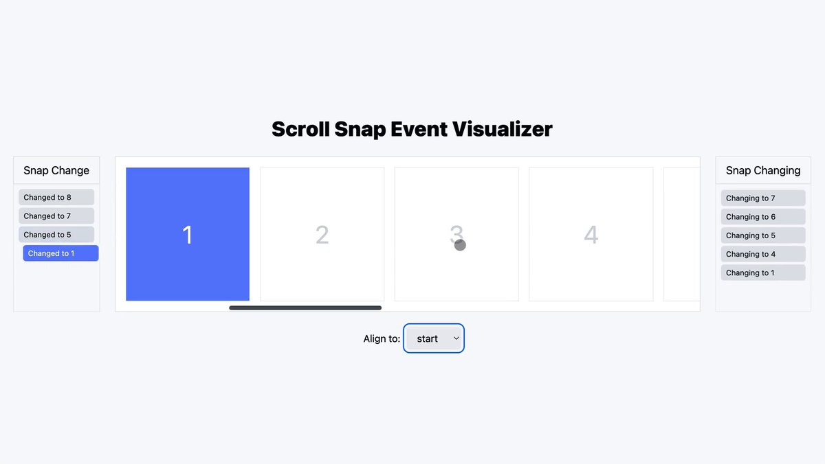 Chrome's scrollSnapChange and scrollSnapChanging events give you greater control and precision over scroll snapping in web design. Learn how these events enhance your designs: