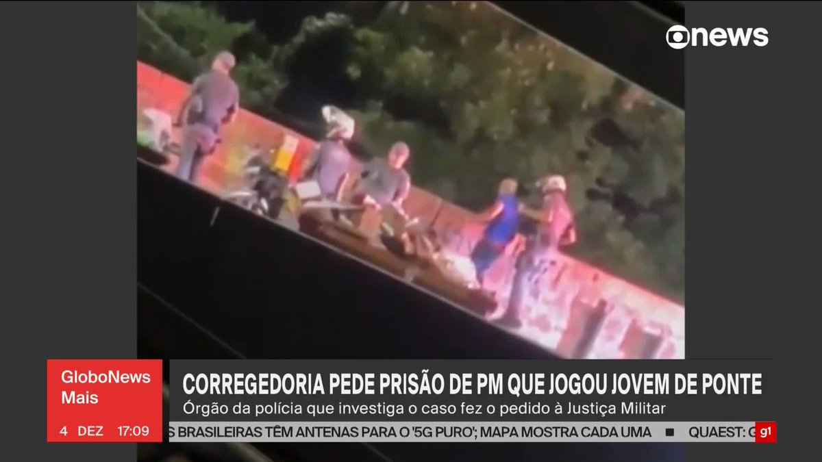 ATENÇÃO: a corregedoria acabou de PEDIR A PRISÃO do policial que jogou um jovem da ponte. Esse é o lugar que ele merece: CADEIA! Bora comentar FORA TARCÍSIO