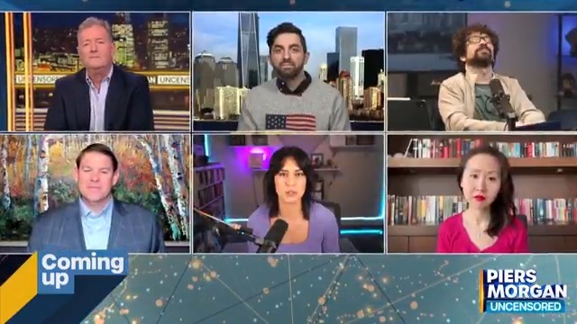 "My beeper's going off... it says Girdusky's a b*itch!" Tensions run high and things get personal on the subject of Hunter Biden's pardoning during Piers Morgan's new debate 👇 📺 Piers Morgan | Lindy Li | Ryan James Girdusky | Destiny | Steven Bonnell II