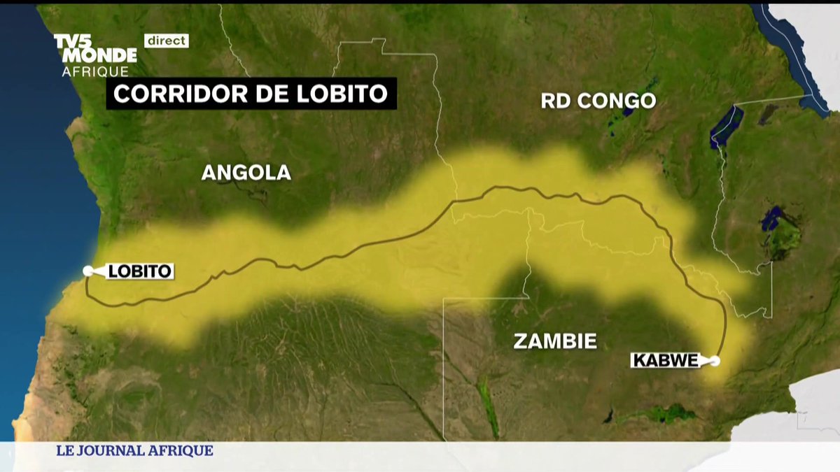 Au deuxième jour de son voyage en Angola, le président américain Joe Biden visitait ce mercredi le port de Lobito. Il s'agissait de faire le point sur le projet "couloir de Lobito", la rénovation d'un axe ferroviaire allant jusqu'en RDC et en Zambie.
