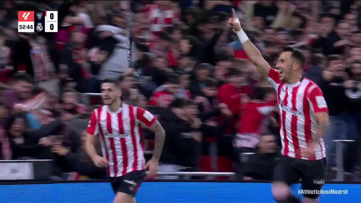 ATHLETIC CLUB TAKE THE LEAD OVER REAL MADRID! WHAT A BALL INAKI WILLIAMS! 🔥