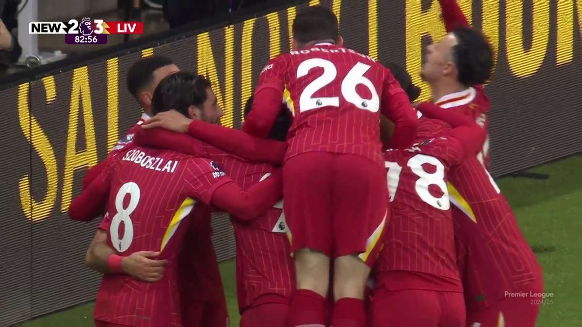 WHO ELSE BUT MO SALAH? LIVERPOOL TAKE A CRUCIAL LEAD. WHAT. A. MATCH. 📺 Peacock | #NEWLIV