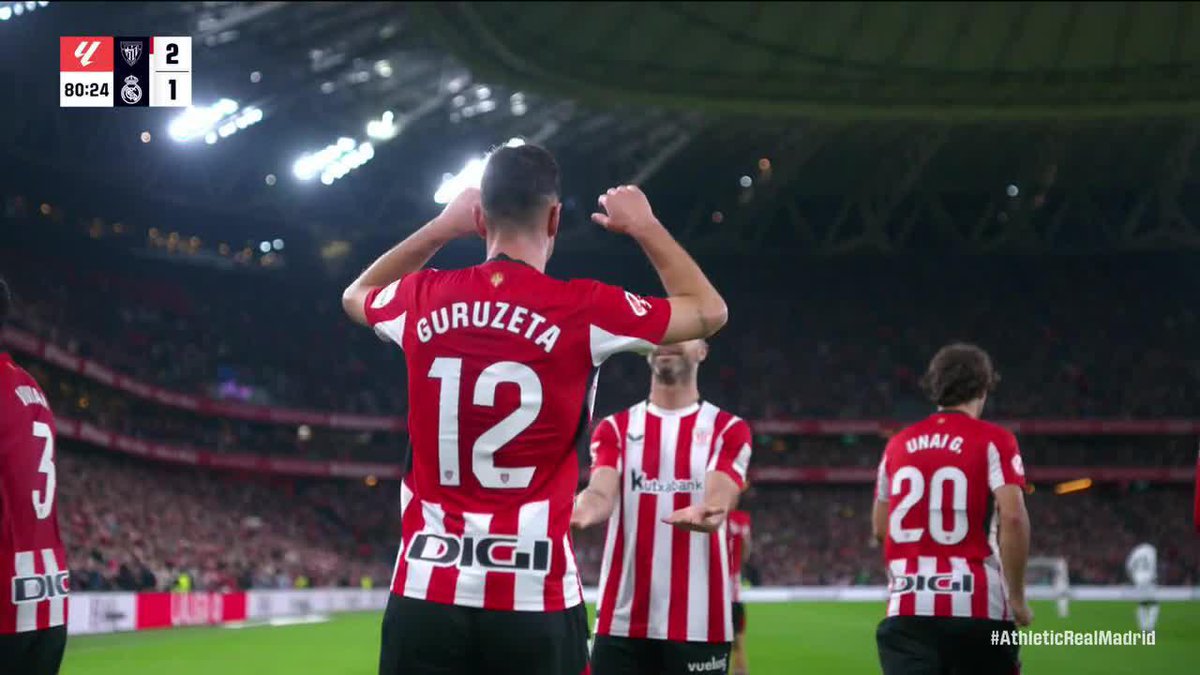 VALVERDE GIVES IT AWAY IN THE MIDFIELD AND ATHLETIC CLUB ARE BACK IN FRONT 😮