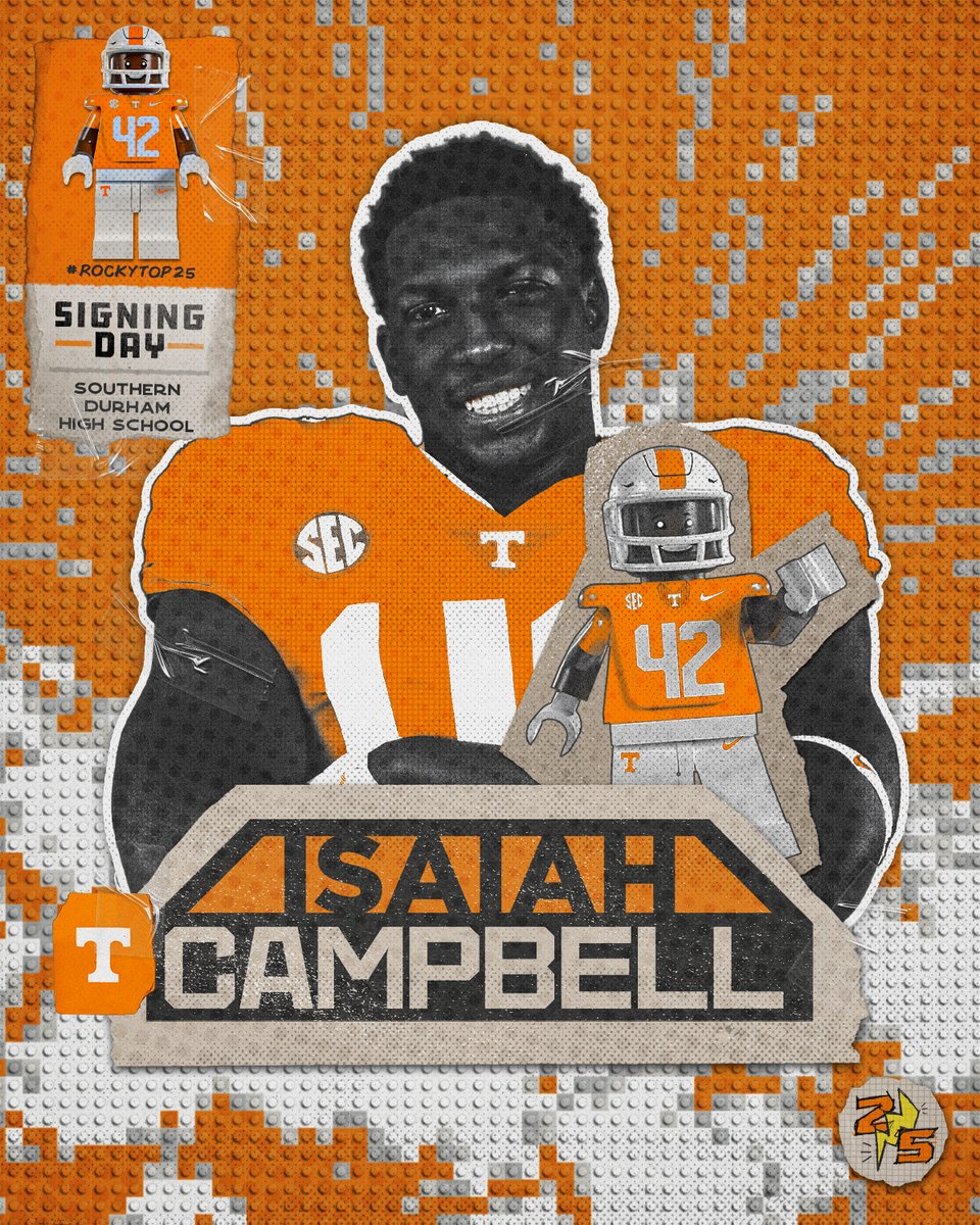 Home sweet home! Big time! Isaiah Campbell | #RockyTop25 🍊