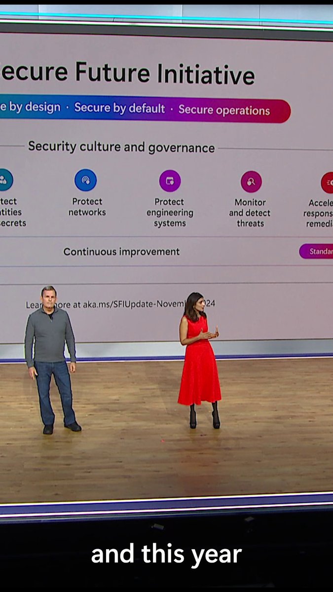 Our latest Secure Future Initiative (SFI) update from #MSIgnite shows how we're strengthening culture, governance, and engineering to manage risk and counter growing threats.