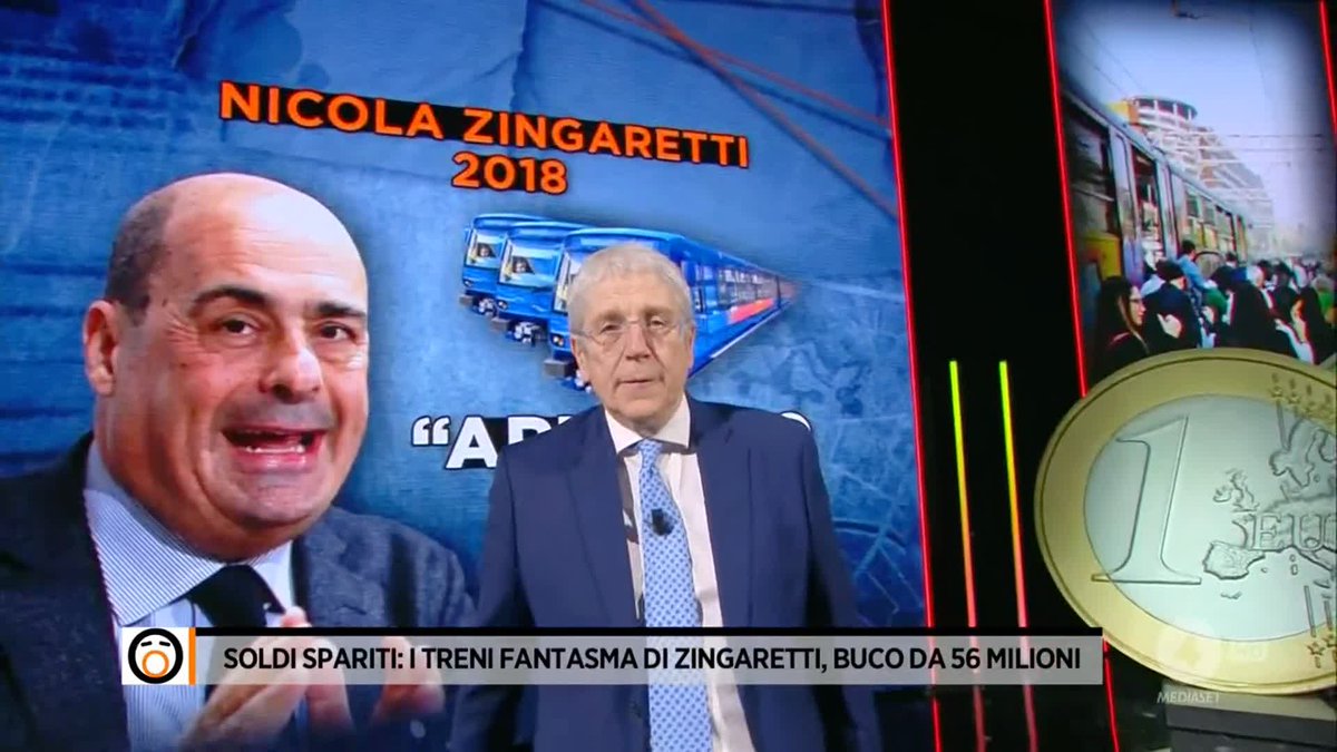 Un buco di 56 milioni di euro che dovevano servire per comprare nuovi treni nel #Lazio. Nel 2018, infatti, l'allora Presidente Zingaretti aveva promesso di acquistare 38 nuovi treni ma, a distanza di 6 anni, di quei treni non c'è traccia! #Fuoridalcoro