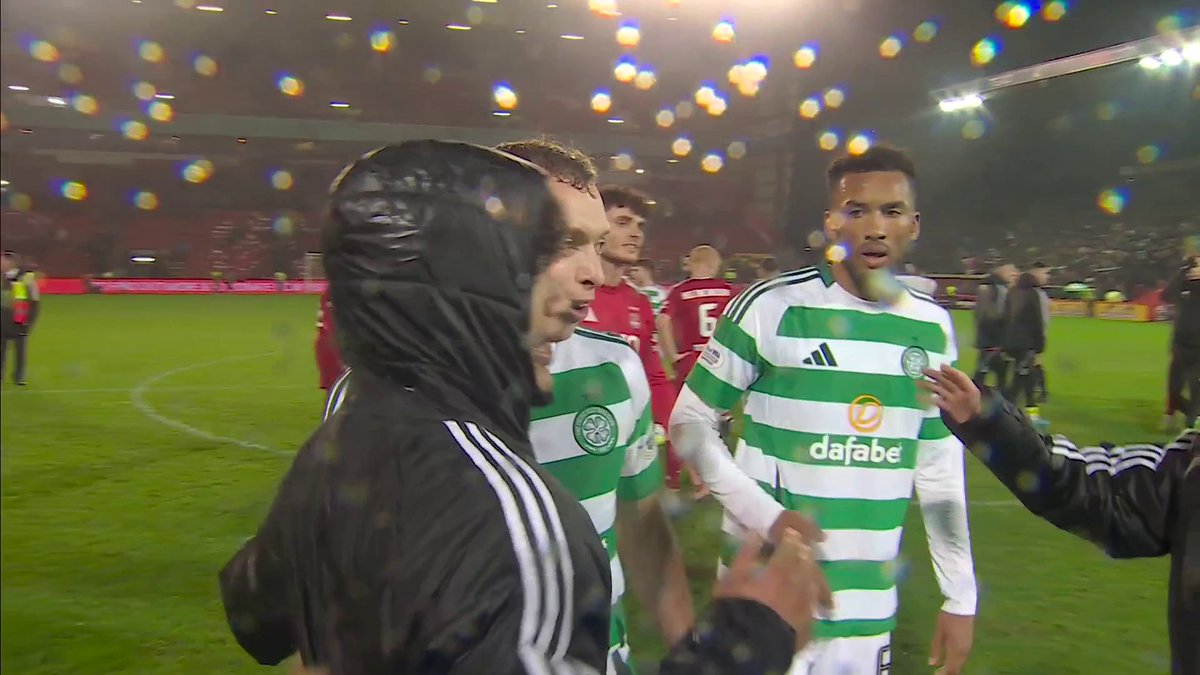 💪 “They’ve had to work hard tonight, they controlled the second-half really well” Neil Lennon, Kris Boyd & Jonny Hayes react as Celtic beat Aberdeen 1-0 ⬇️