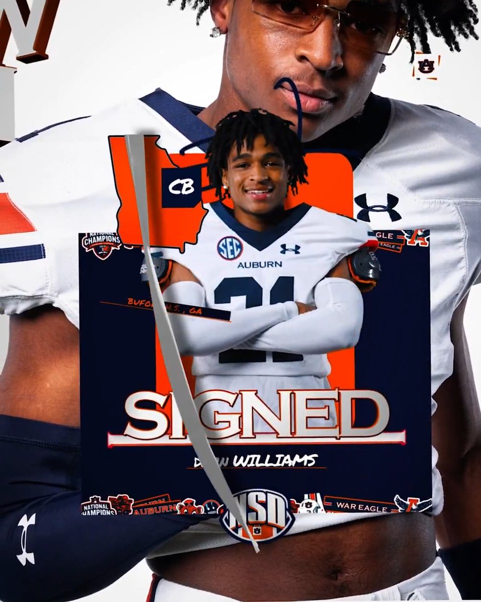 🔒 𝐋𝐨𝐜𝐤𝐝𝐨𝐰𝐧 corner 🔒 Welcome to The Plains, Devin Williams ! 🏠 Dacula, Georgia 🔒 Cornerback 🔗