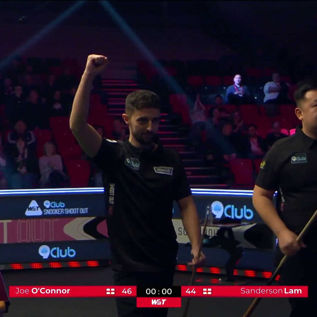 Joe O’Connor 4️⃣6️⃣-4️⃣4️⃣ Noppon Saengkham What a steal by the home favourite. 🤏 #9ClubShootOut