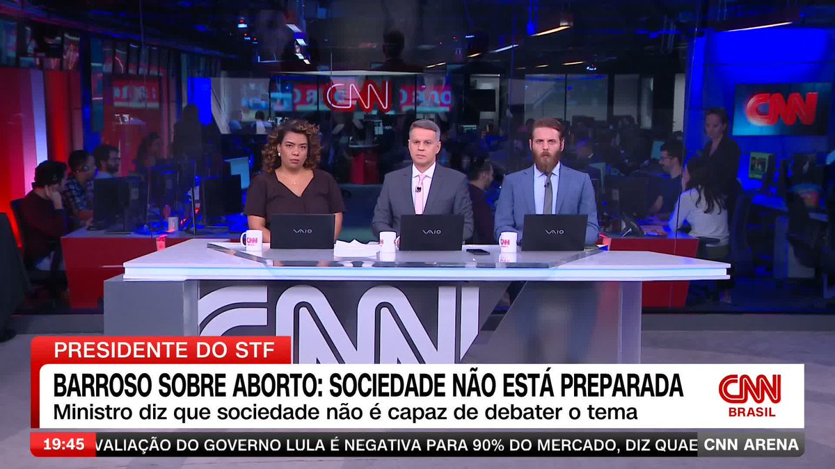 O presidente do Supremo Tribunal Federal (STF), Luís Roberto Barroso, afirmou nesta quarta-feira (4) que ainda não pautou ações sobre o aborto porque a sociedade brasileira, por manipulação e desinformação, ainda não é capaz de fazer esse debate. #CNNArena