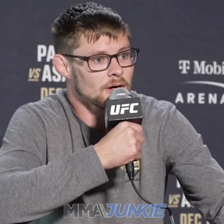 #UFC310's Bryce Mitchell doesn't believe in seatbelts. 🚗