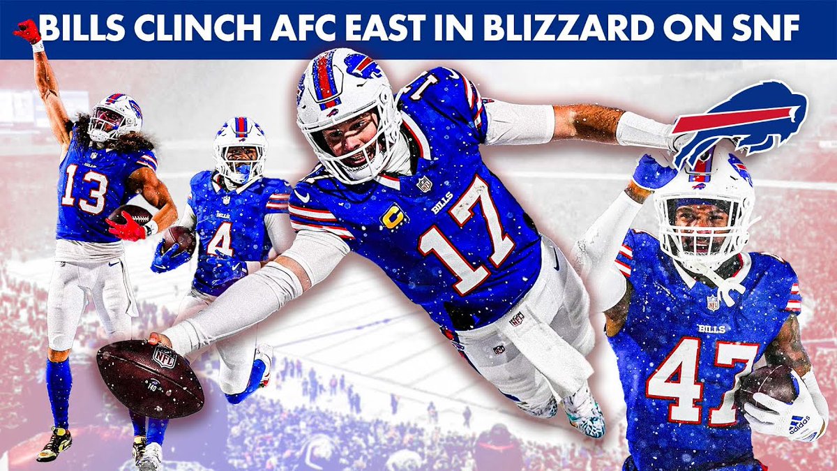 Five-straight AFC East titles. The Mini-Movie. 🎬