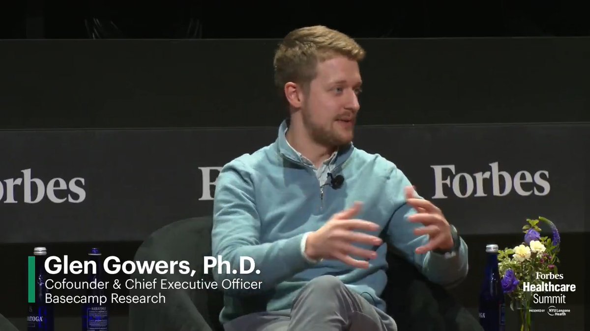 "The natural world is actually the single largest data set... of the entire tree of life." Glen Gowers, Ph.D., Basecamp Research cofounder and CEO, spoke about drug discovery at the 2024 Forbes Healthcare Summit in New York City. #ForbesHealth