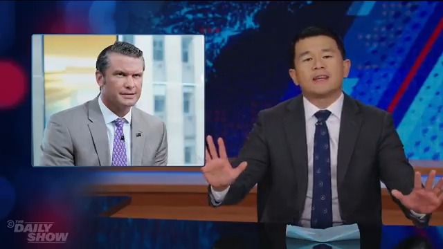 Trump might replace Pete Hegseth as his defense secretary pick, which would be sobering news if Pete wasn't so s**tfaced right now