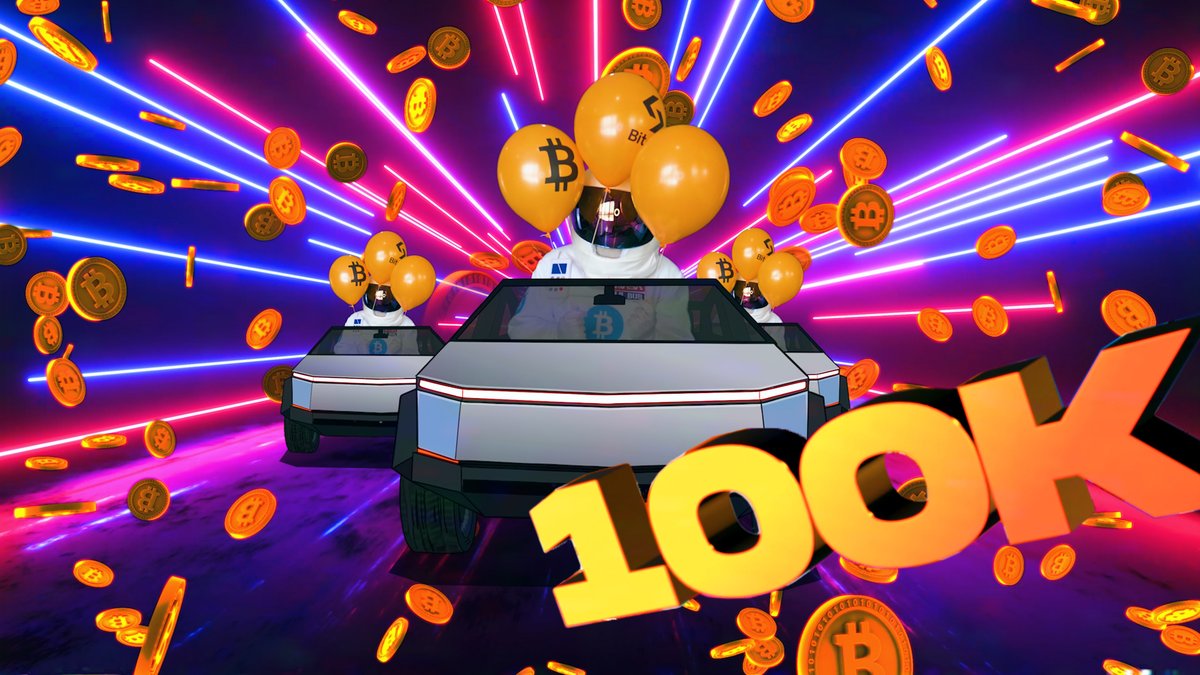 HAPPY $100K BITCOIN 🚀🚀🚀🚀