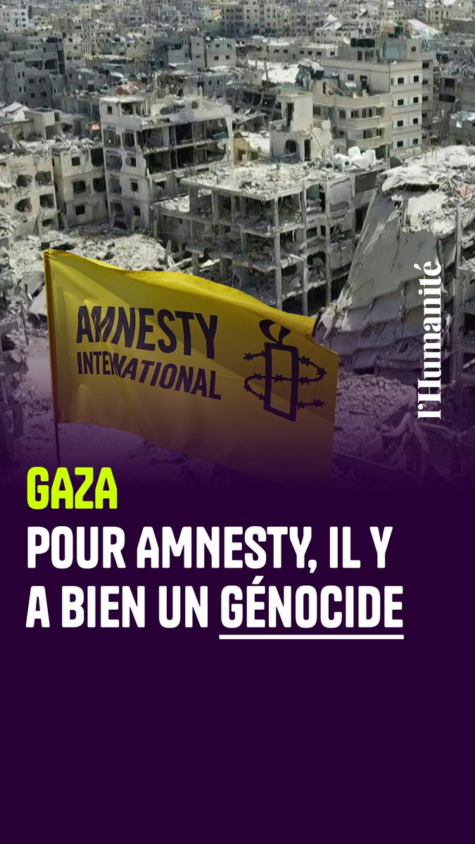 Un génocide est bel et bien en cours à Gaza : c'est la conclusion sans appel d'Amnesty International. L'ONG vient de remettre un rapport à la Cour internationale de Justice.