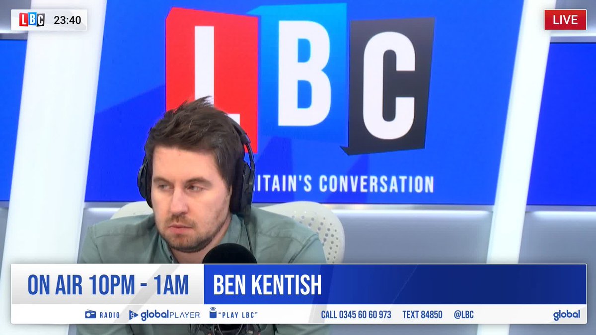 ‘Keir Starmer is reading off a script a lot of the time, Kemi Badenoch is off a teleprompter… Nigel Farage just speaks his mind.’ 18-year-old caller Ben tells Ben Kentish why young men have become ‘disenfranchised’ by the current political landscape, and turn to Reform.