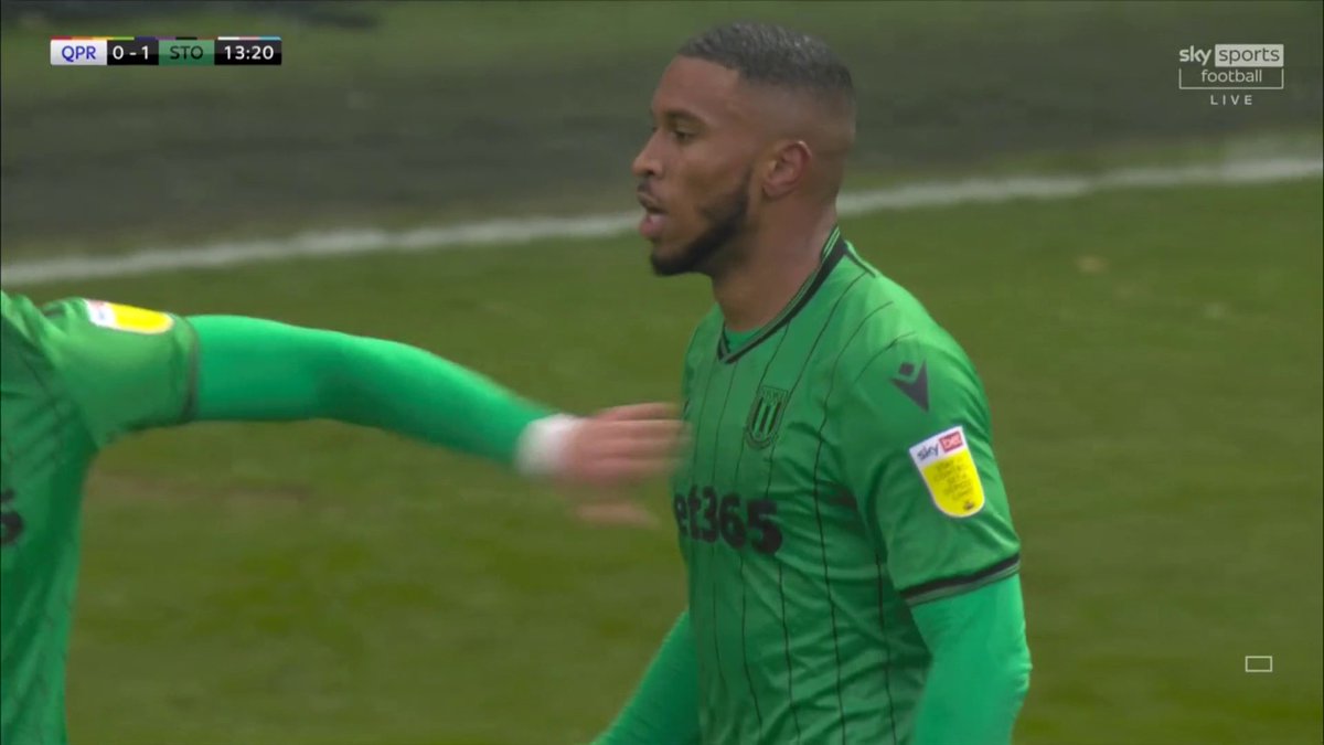 On this day in 2021… 🗓️ Tyrese Campbell scored for Stoke… But the assist by Mario Vrancic 🤤🤤 #SCFC