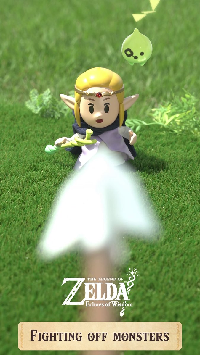 Think quick, Zelda! #Zelda #EchoesOfWisdom