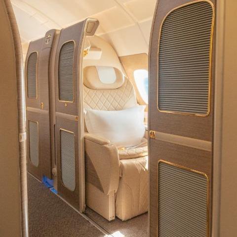 Pure class. Zero compromise. It doesn’t get better than the Emirates A380 First Class Suite.