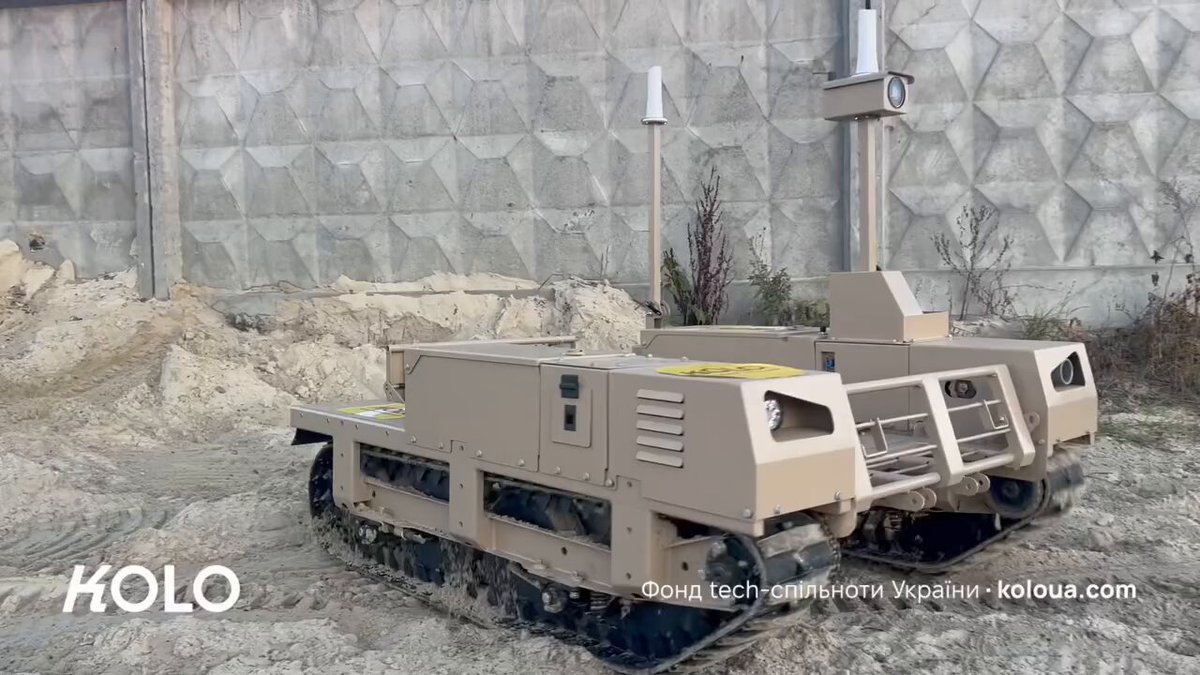⚡️🇺🇦Ukrainian military from the 110th Brigade received 13 TerMIT ground drones