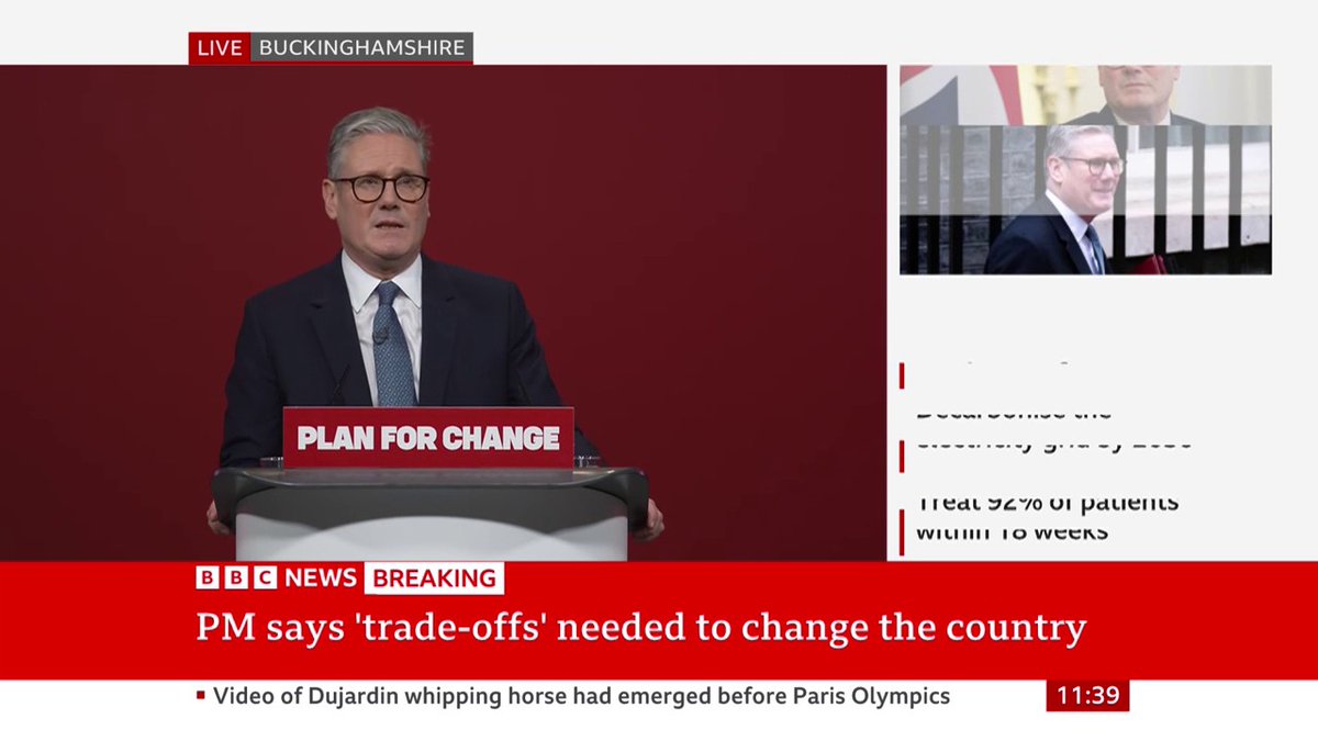 "Populism isn't the answer to Britain's challenges, easy answers won't make our country strong," Keir Starmer says "Nobody can deny that this kind of politics feeds off real concerns," the PM adds Follow live