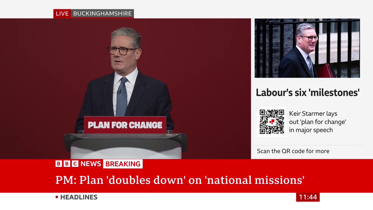 "We'll bring immigration down, both legal and illegal, Keir Starmer says Chris Mason asks the prime minister if immigration is a priority or not? Follow live