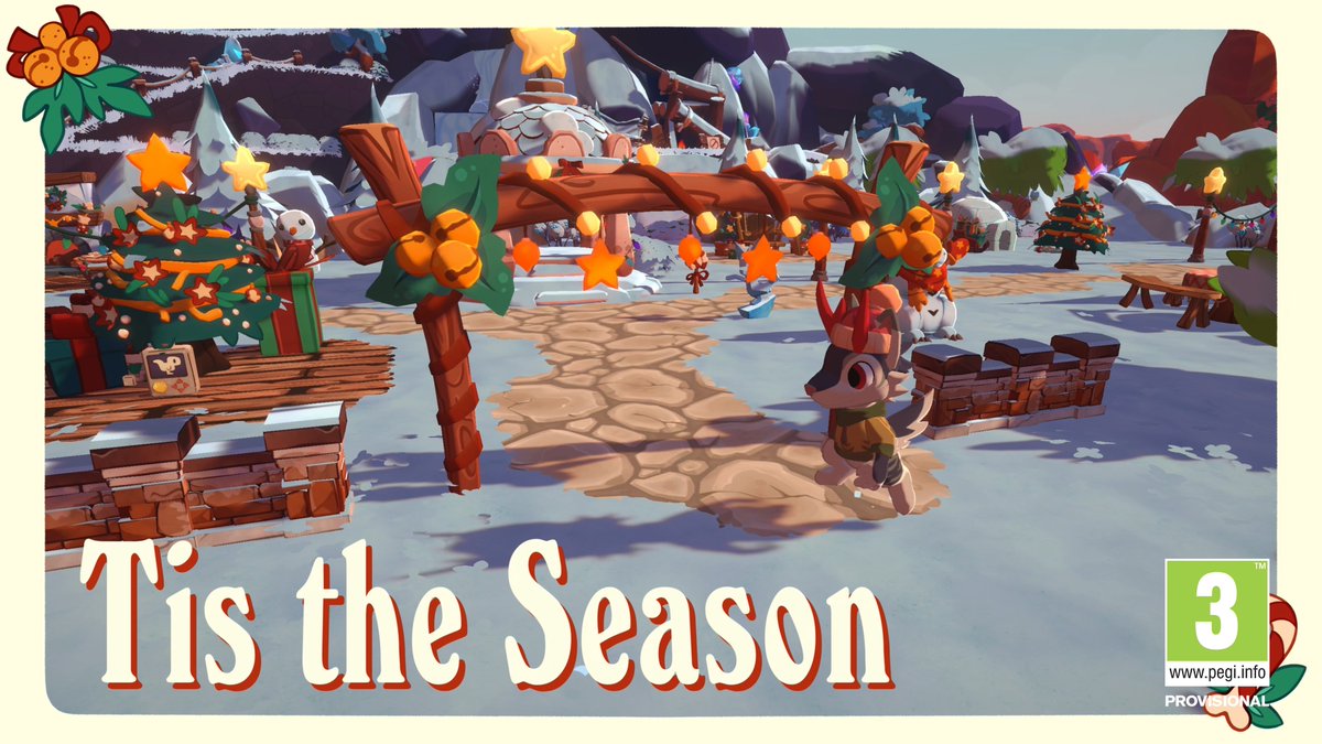 The free Festive Update for Amber Isle is OUT NOW! 🎁🦕 ❄️ Timed Event: Snow in the Plaza ⛄ 25+ New Decor Items 📸 Winter photo mode borders 🛠️ Bug fixes and improvements ➕ And more! Full Patch Notes 🧡: