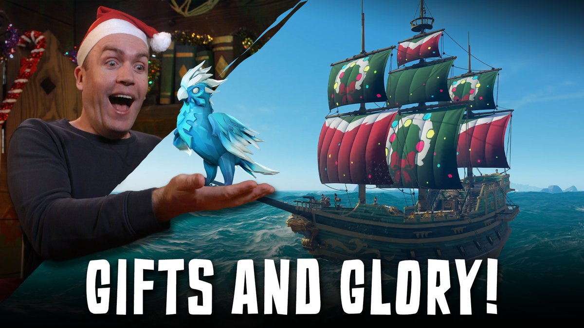 Check the ladder, think we just heard the latest episode of Sea of Thieves News climbing aboard. Covering all of the festive frolics you can enjoy upon the waves this December, alongside some imminent changes to Safer Seas, get your fill of what's happening on the waves: