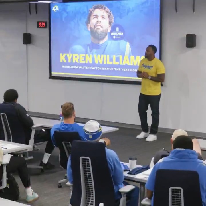 BRB we're crying at this surprise ๐ฅน ๐ #WPMOYChallenge x Kyren Williams
