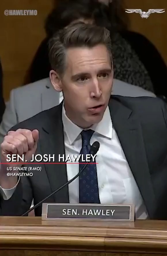 Hawley slams travel executives at hearing: ‘Flying on your airlines is horrible’ READ: #JoshHawley #Airlines #Spirit #Frontier #Travel #Flying #Flight #Airline #Airplane #Airport #US #Politics #News #Viralvideo #ViralVideos #Explore #Explorepage
